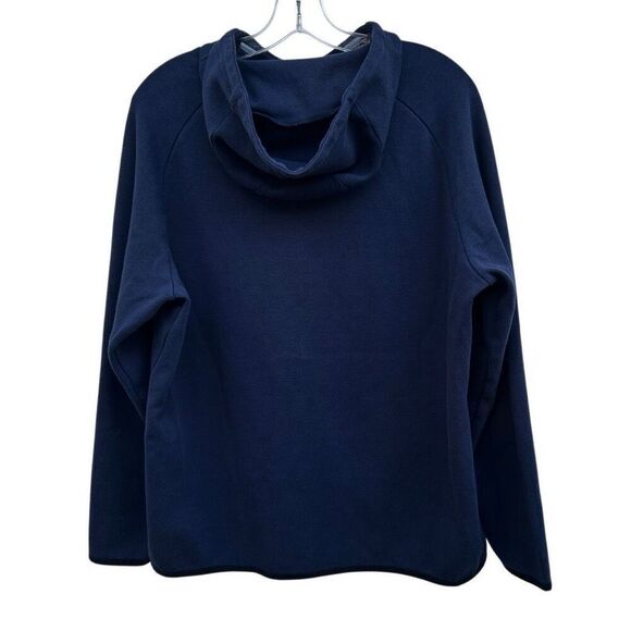 Amazon Essentials Hooded Sweatshirt Unisex Large Navy Pullover Raglan Sleeve - Picture 6 of 12